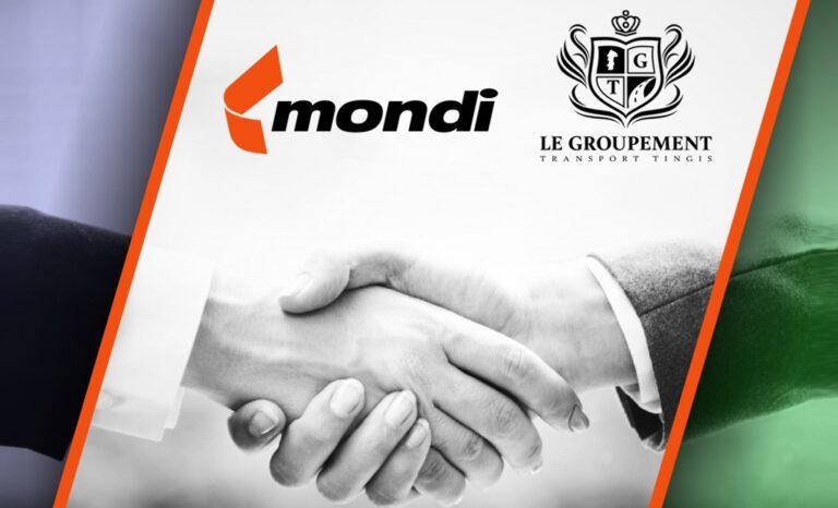 Partnership agreement between WEDEX transport which chairs our group and the international group MONDI